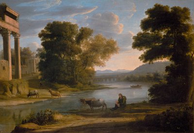 Der Furtenübergang von Claude Lorrain